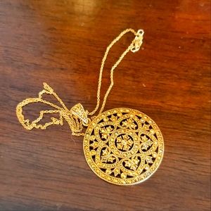 Sterling Silver 925 Vermeil Necklace